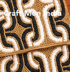 Bolso de Mano Tipo Clutch de Lujo en Oferta, Bolso de Noche Multicolor Hecho a Mano con Adornos para Novias y Fiestas, Estilo Moderno - Product Image 1