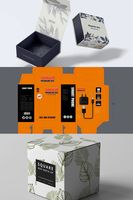 Diseño de etiquetas de productos pequeños y grandes con diseño de embalaje de impresión digital para una visibilidad efectiva de los productos
