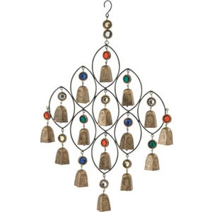 หัวใจและกระดิ่งโลหะแขวน Garden Wind Chime - Product Image 6