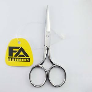 กรรไกรสำหรับงานปักทำจากสเตนเลสสตีลกรรไกรทำเกลียวหลากสีเงิน - Product Image 2