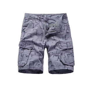 Pantalones Cortos Cargo Personalizados de Alta Calidad con Múltiples Bolsillos, Pantalones Cortos Deportivos de Algodón para Hombre, Ropa Casual - Product Image 1