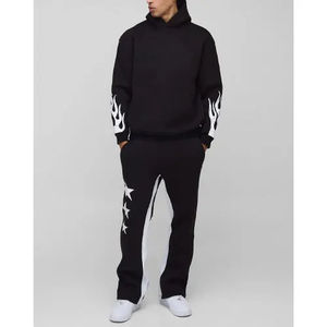 Pakistan Manufacturer Latest Price Screen Printing Acid Wash <b>Tracksuit</b> High Quality Plus Size Men Acid Wash <b>Tracksuit</b> - Product Image 4