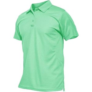 Nuevo precio de fábrica, superventas de alta calidad, 100%, Polo de algodón orgánico, venta al por mayor, camisetas de polo de golf de manga corta para hombres - Product Image 6