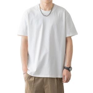 Hotsale Top calidad premium camisetas diseño personalizado 100% algodón camiseta logotipo bordado al por mayor para hombre T_Shirt - Product Image 1