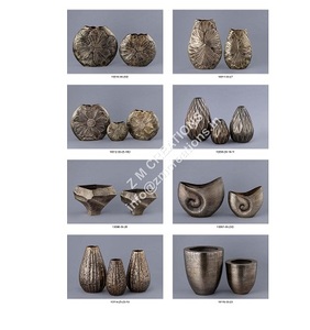 Ensemble de 2 jardinières en aluminium au design moderne pour le jardin, la maison et le bureau - Product Image 3