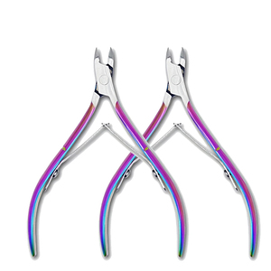 กรรไกรตัดเล็บสแตนเลส MORGANS INDUSTRIES รุ่น Rainbow ปากกว้าง ใบมีดแบนคม ทนทาน เหมาะสำหรับเล็บมือและเล็บเท้า - Product Image 4