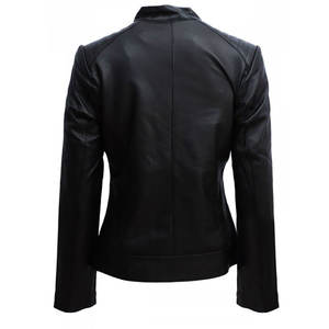 Haute qualité printemps automne cuir femmes moto veste respirant coupe-vent OEM Logo chaud mode - Product Image 2