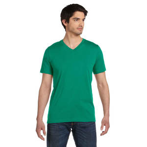Camisetas de alta calidad 100% tela de algodón secado rápido transpirable Color sólido camiseta para hombre - Product Image 4