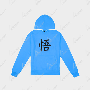 Sweat à capuche en molleton mélangé de coton brodé pour homme - Tissu d'hiver doux et confortable, durable, séchage rapide et écologique - Product Image 2