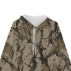 Sweat à capuche unisexe en coton épais à imprimé jungle uni pour l'hiver, style streetwear, pull personnalisé avec graphisme pour hommes et femmes - Product Image 3