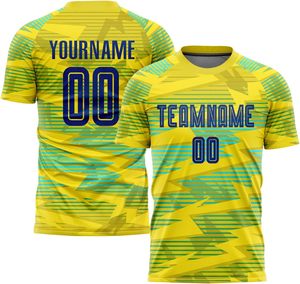 Maillot de football à sublimation personnalisé, uniforme respirant résistant à la sueur à séchage rapide avec impression de logo personnalisée - Product Image 5
