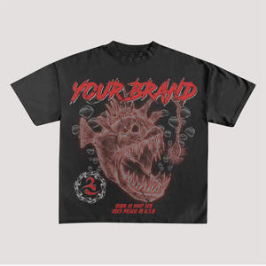 เสื้อยืดผ้าฝ้าย100% สำหรับผู้ชายเสื้อยืดโอเวอร์ไซส์พิมพ์ลายแบบกำหนดเองทำจากไม้แขวน impex - Product Image 6