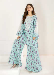 เสื้อยืด3ชิ้นปักลายสำหรับผู้หญิงดูแพตตาเสื้อ3ชิ้นสำหรับใส่ในสนามหญ้า Salwar Kameez - Product Image 4