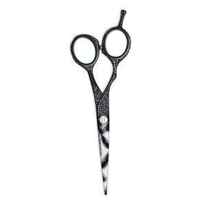 Beauty Parlor <b>Scissor</b> With Adjustable Finger Rest Best Wholesales Hair Cutting <b>Scissor</b> <b>Paper</b> Coated Straight Sharp Blade - Product Image 5