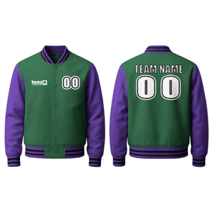 Veste universitaire coupe-vent personnalisée de haute qualité OEM 2025 avec logos brodés, corps en toile, commandes en gros, faible MOQ, marque privée - Product Image 6