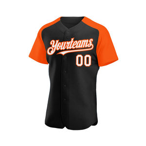 Maillots de baseball à manches courtes respirants 100% polyester Couleurs et tailles personnalisées OEM/ODM Vente en gros avec impression numérique - Product Image 5