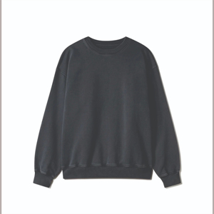 Sudadera de manga larga para hombre de alta calidad OEM logotipo personalizado impreso jersey de cuello redondo de gran tamaño tejido de lana bordado - Product Image 4