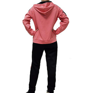 Conjunto Deportivo para Mujer, Servicio OEM, Sudadera con Capucha y Cremallera Completa, Ropa Deportiva para Calle, Estilo Jogging, Color Bloque - Product Image 2