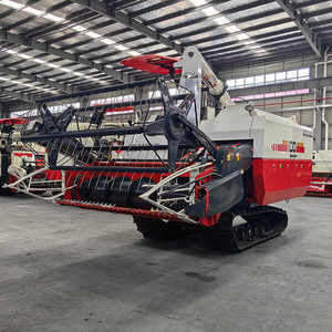 Mini Cosechadora Usada en Venta - Alta Productividad con Transmisión de Engranajes de 6-9 HP para Cultivos de Trigo y Arroz, Disponible Ahora en Existencia - Product Image 3