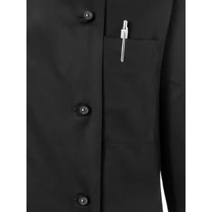 Veste de chef pour femme Agathe, qualité supérieure, sacs et emballages de marchandises - Product Image 6