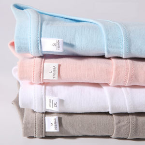 T-shirt pour homme en coton 100% respirant, durable, de couleur unie, vintage, taille personnalisée en gros, confortable, tricoté - Product Image 3