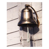 Nouveau 2025 Décoration En Laiton Antique Navire Cloche En Gros Fabricant Nautique En Laiton Navire Cloche Fabricant et Exportateur