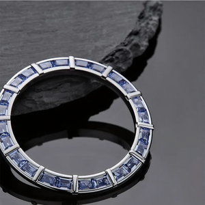 Venta al por mayor Hip Hop VVS Moissanite reloj bisel Baguette corte piedras Color personalizado reemplazo accesorio de lujo - Product Image 1