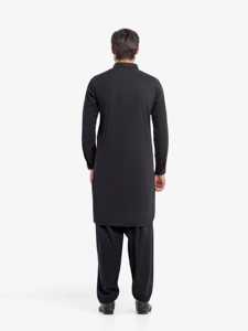 Salwar Kameez Clásico para Hombre Pakistaní, Vestimenta Tradicional Islámica del Sur de Asia, Corte Regular, para Bodas, Eid, Casual - Product Image 6