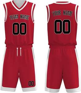 Uniforme de basket-ball léger de style unique de couleur unie uniforme de basket-ball de qualité supérieure pour adulte - Product Image 1