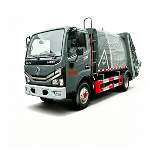 Camion compacteur de déchets hydraulique Dongfeng Duolika D6 neuf, 6m³, 7m³, 8m³, pour la gestion des déchets municipaux - Product Image 6