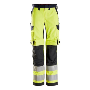Pantalones de Seguridad para Hombre, Tela Resistente, Cintura Ajustable, Rodillas Reforzadas, Múltiples Bolsillos, Perfectos para la Construcción Industrial - Product Image 1