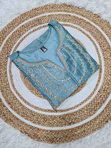 ชุดเดรสพิมพ์ลายดอกไม้สีฟ้าสง่างามชุดเดรสพิมพ์ลายพิมพ์พิมพ์พิมพ์ลายสำหรับเทศกาลงานแต่งและงานปาร์ตี้ฤดูร้อนฤดูหนาว - Product Image 5