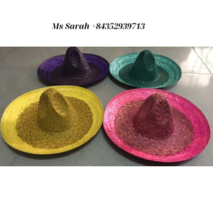 Mexican Sombrero Straw Hat for Parties & Weddings A Funny Unisex Novelty Hat from Factory. - Product Image 4