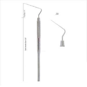 Instrumentos de Obturación Dental de Acero Inoxidable Alemán, Portadores de Calor Manuales, Sonda Periodontal, Instrumentos de Obturación Dental - Product Image 1