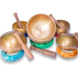 Latest Tibetan Singing Bowl Wholesale Supplier Luxury Design Best Quality Hammered bowls Modern Chakra Tibetan Singing Bowl - Product Image 1