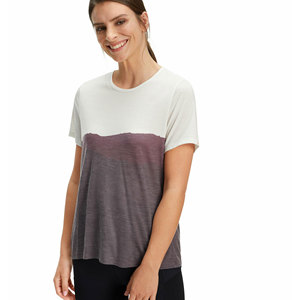 OEM 230 gramos 100% algodón en blanco liso mujeres camisetas tops verano Mujer o cuello Atlético deportes camisetas - Product Image 6