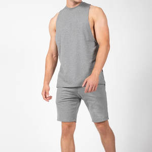 Venta directa de fábrica, camisetas sin mangas informales para hombre, diseño personalizado disponible, tela de punto suave y cómoda, entrega rápida - Product Image 1