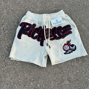 <b>Men's</b> <b>Vintage</b> Wash Cotton Jogger <b>Shorts</b> Custom Print New Style Drawstring Acid Wash Custom Acid Wash <b>Shorts</b> Hot <b>Men's</b> <b>Shorts</b> - Product Image 6