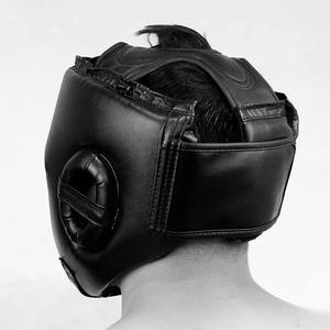 Protector de Cabeza de Boxeo de Primera Calidad, Material de PU, Absorción de Impactos, Ajuste Seguro, Impermeable y Transpirable para Sparring - Product Image 2