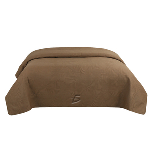 Elegante Piumino in Microfibra con Motivo a Righe, Comodo Trapuntino Imbottito in Poliestere per il Tuo Letto - Product Image 3