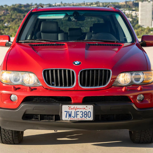 รถยนต์มือสอง BMW X5 3.0i ปี 2005 สีแดงอิโมลา ไม่มีราคาขั้นต่ำ เกียร์ธรรมดา 6 สปีด ระบบขับเคลื่อนสี่ล้อ พร้อมแพ็คเกจพรีเมียม - Product Image 1