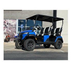 Chariot de golf à succès en stock, prêt à être expédié – Modèle 2025 N-A-V4-E avec sièges orientés vers l'avant - Product Image 1