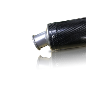 Sistema de Escape para Motocicleta de Aleación de Aluminio y Fibra de Carbono Directo de Fábrica con Diseño Ligero de Fibra de Carbono - Product Image 1