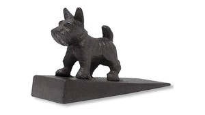 Best High Quality Animal Shape New Antique Cast Iron Three Dog Door Stop Metal Door Stopper Wall Design - Product Image 4