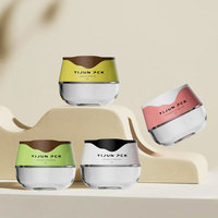 10g En Plastique Mini Rond Transparent Pot De Crème Emballage Gommage À Lèvres Baume À Lèvres Pot Avec Couvercle Cuillère