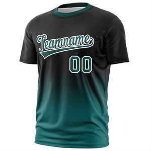 Camiseta de algodón 100% de alta calidad Unisex, logotipo de impresión Digital personalizado, patrón sólido, cuello redondo, secado rápido, transpirable, personalizable - Product Image 3