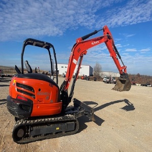 Pour Kubota KX040-4 Mini pelle sur chenilles Performance puissante moteur fiable 3ton poids de fonctionnement 3m stock de pompe utilisé - Product Image 1