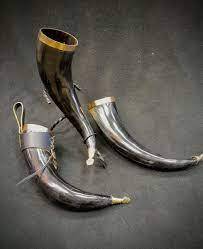 Corne de buffle et de boeuf polie de style viking pour whisky et bière corne de style animal à vendre - Product Image 6