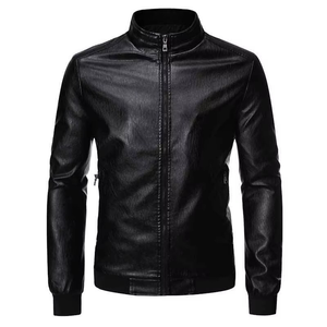 Chaqueta de Cuero para Hombre, Hecha a Mano con Cuero Vacuno Genuino, Fabricada en Sialkot, Pakistán, MOQ Bajo, Chaquetas de Cuero para Hombre de Alta Calidad - Product Image 4