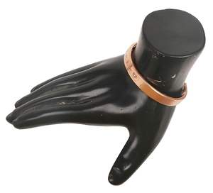 Boutons de manchette en cuivre pur fabriqués à la main Vintage de haute qualité avec Texture en détresse pour accessoire de mariage marié au prix de gros - Product Image 3